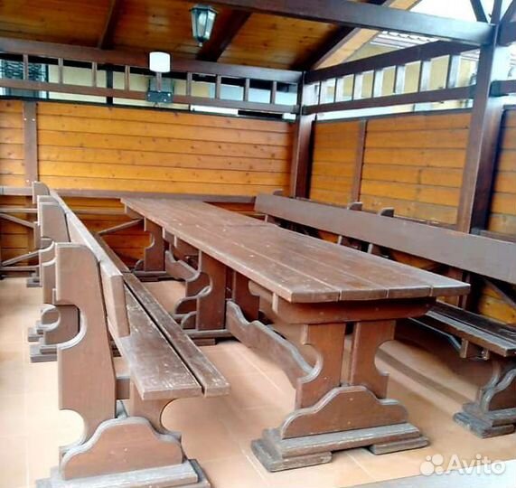 Беседка с мангалом и бассейном