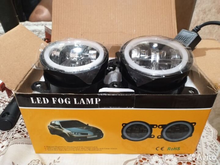 Противотуманные фары20w на Весту