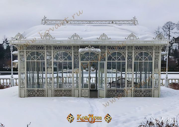 Кованые беседки для дачи в Москве