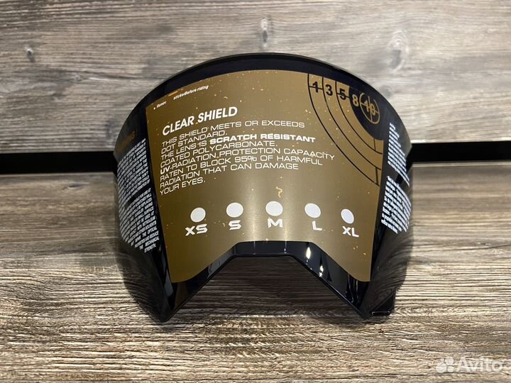 Визор стекло для шлема NM WLT Enduro 128 темный