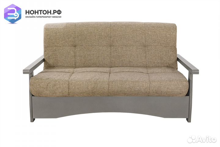 Диван Аккордеон Массив темно-бежевый