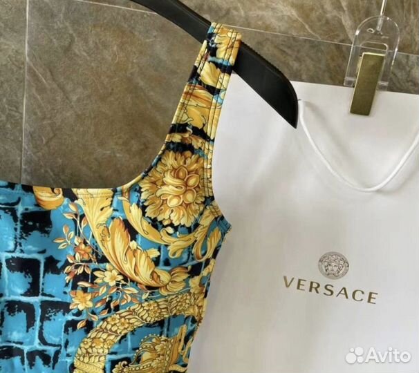 Купальник женский слитный Versace