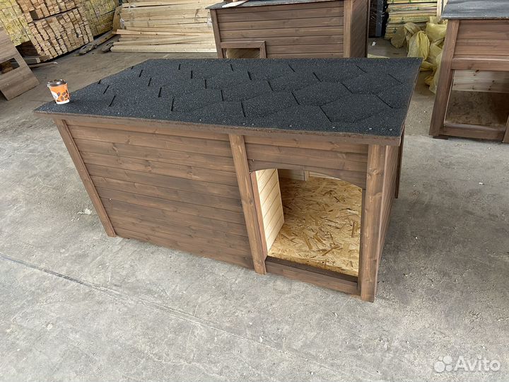 Будка для собаки утепленная