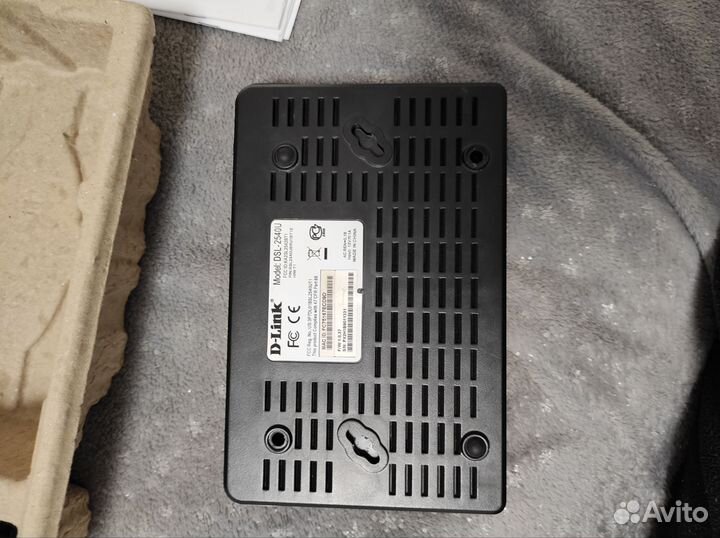 D link DSL 2540u