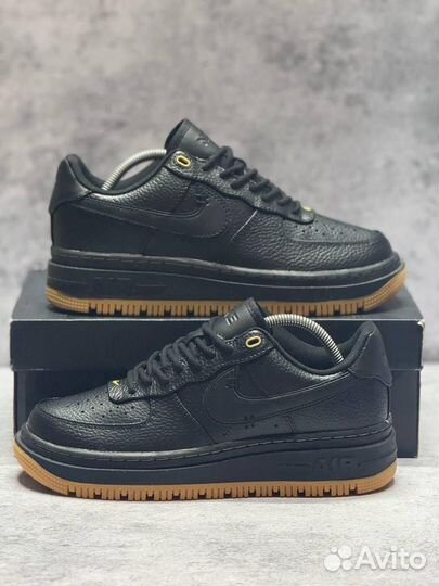 Кроссовки Nike Air Force 1 зимние (Арт.93704)