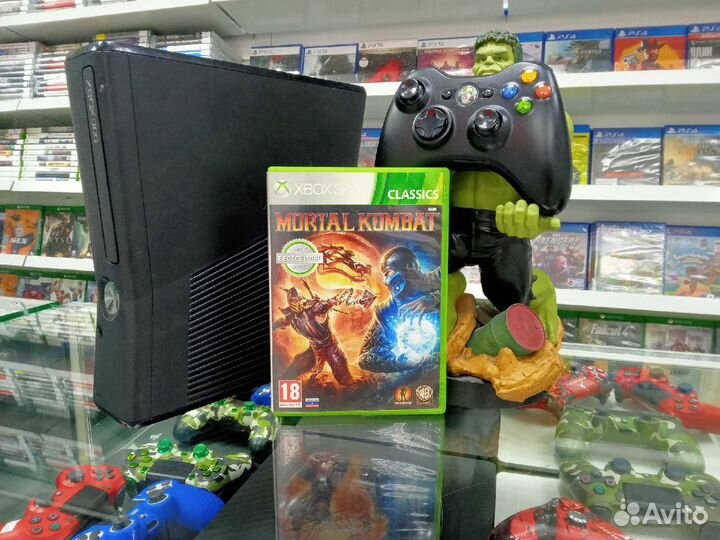Консоль Xbox 360 + Mortal Kombat