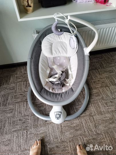 Детские электронные качели для новорожденных