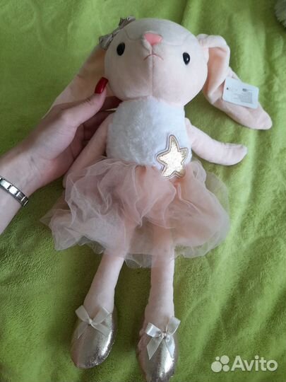 Мягкая игрушка заяц