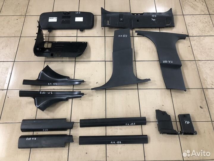 Пластик салона BMW 5 E60 рестайлинг