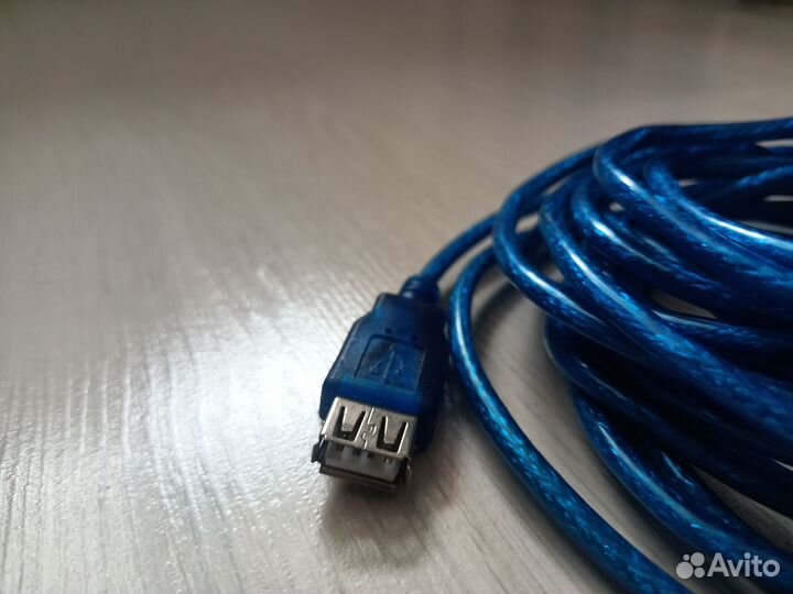 Кабель удлинитель USB-AM USB-AF 2.0 4,5м