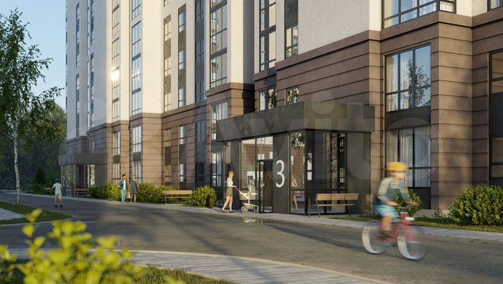 2-к. квартира, 56,2 м², 11/14 эт.