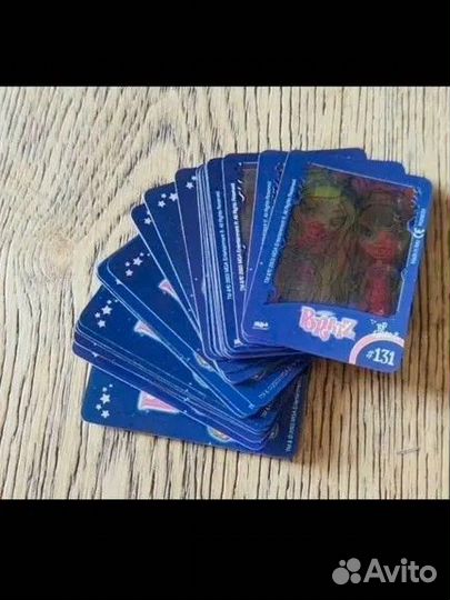 Объемные 3D карточки Bratz