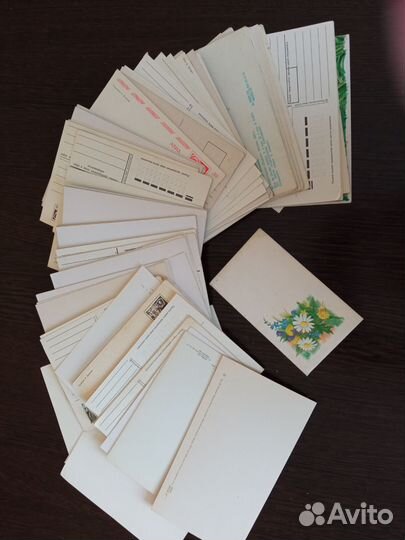 Открытки СССР чистые
