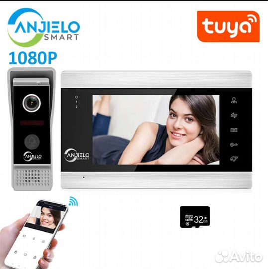 Видеодомофон новый