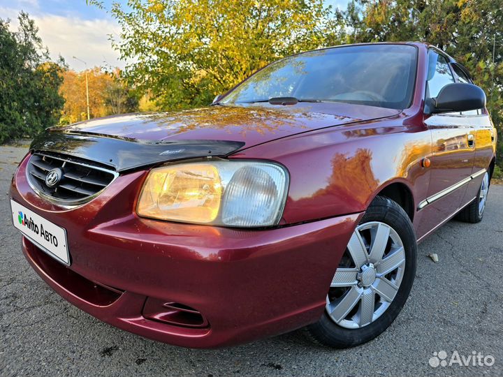 Hyundai Accent 1.5 AT, 2005, 291 712 км