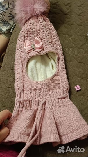 Шапка зимняя для девочки
