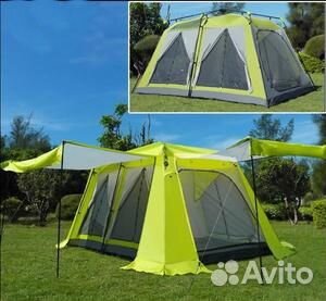 Палатка кемпинговая автомат AT-1101, 360х240х180см