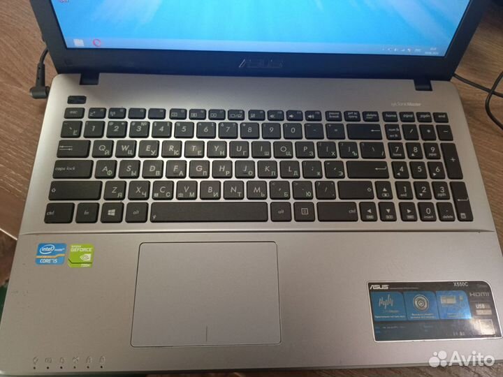 Продам мощный ноутбук asus l Core i5