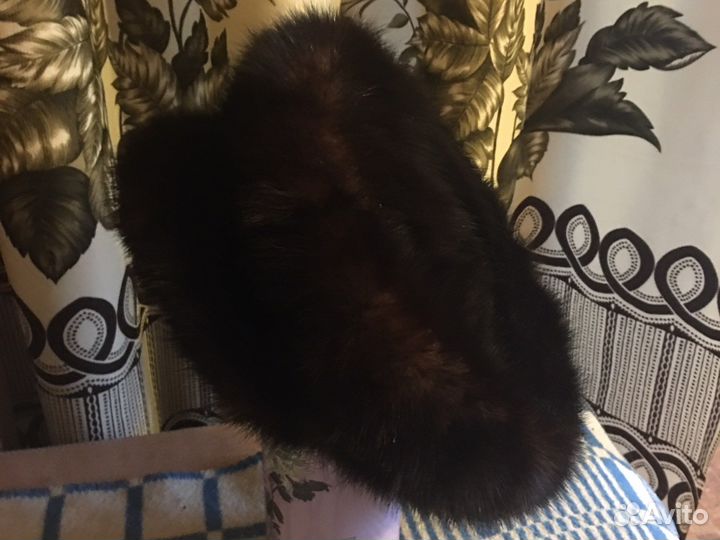 Кепка из натуральной норки