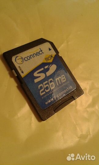 Карта памяти SD 256mb (micro sd)