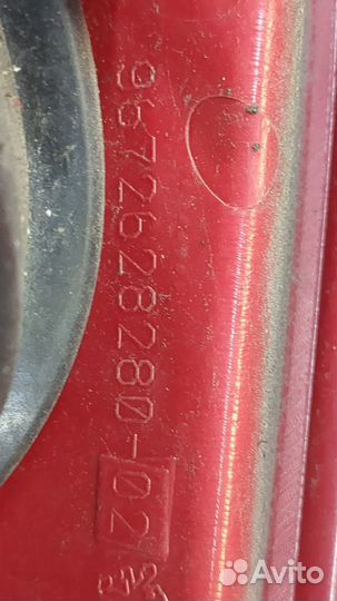 Фонарь (задний) Peugeot 208, 2014