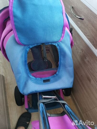 Детский велосипед с ручкой бу