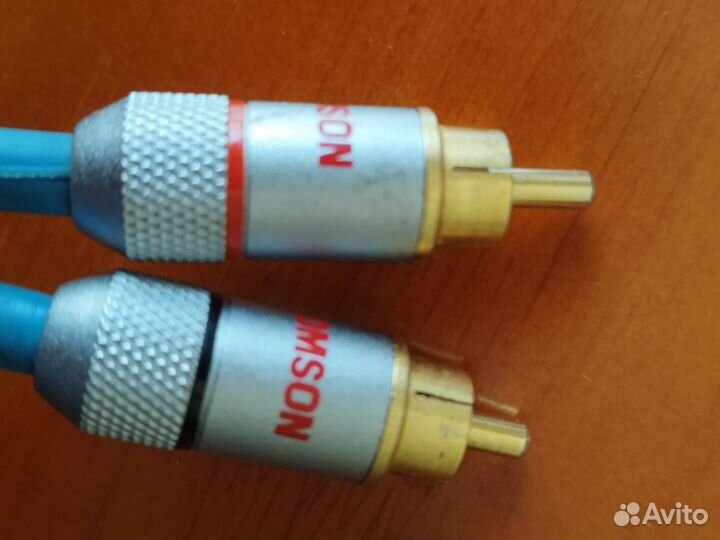 Межблочный кабель 2 rca 2rca Thomson High End 1,4m