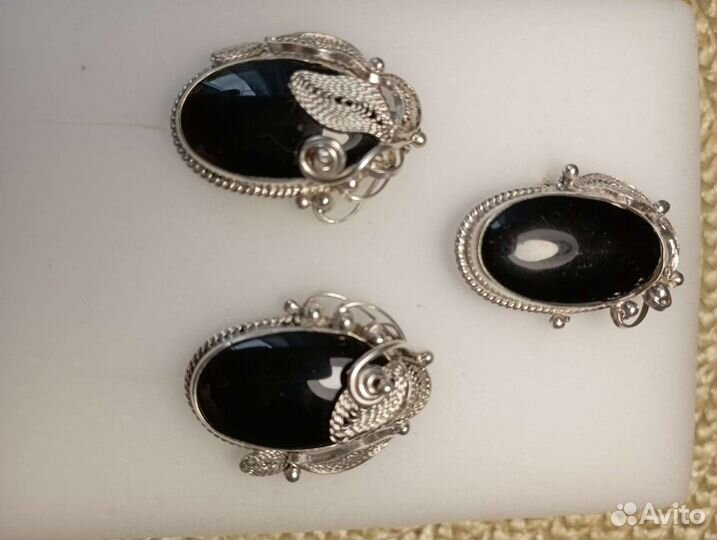 Комплект серебро СССР винтаж