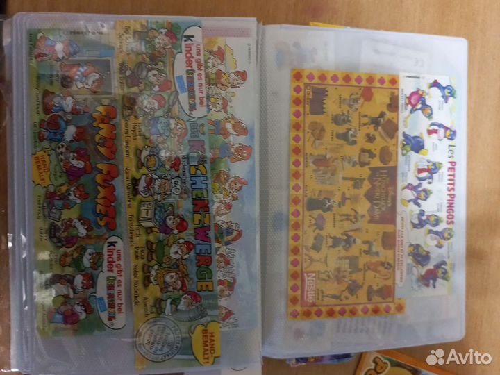 Вкладыши к киндерам