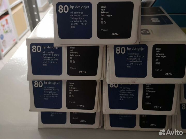 Картриджи hp 80 C4871A