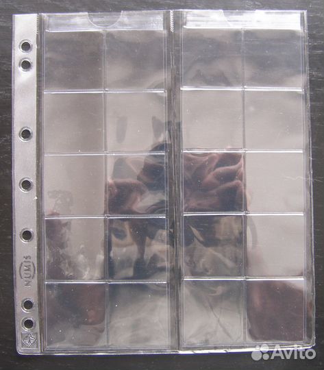 Листы для монет numis Leuchtturm (Германия)