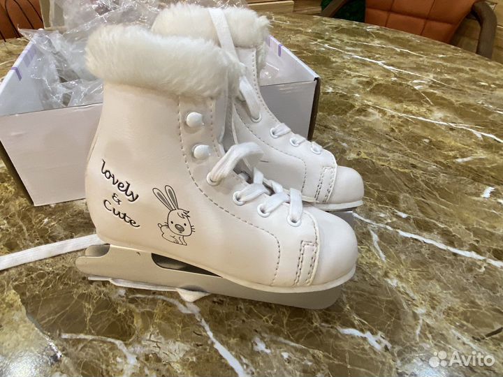 Коньки двухполозные размер 29