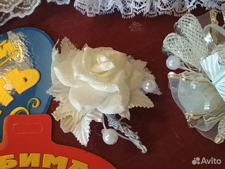 Свадебный костюм для бутылок, бутоньерки и др