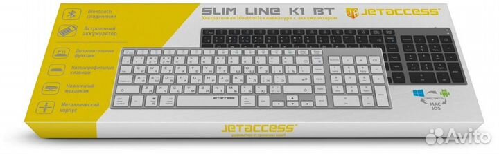 Bluetooth клавиатура с аккумулятором