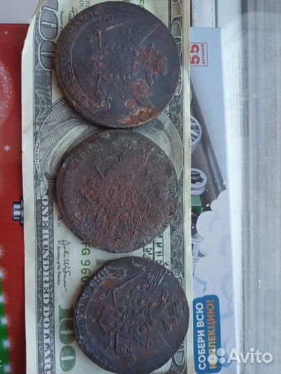 5 копеек екатерина 2. Год 1764, 1778 и 1788 км