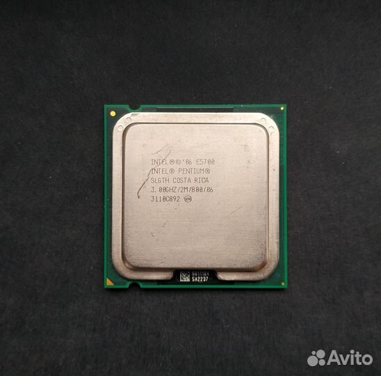 Процессор Intel Pentium Dual-Core E5700