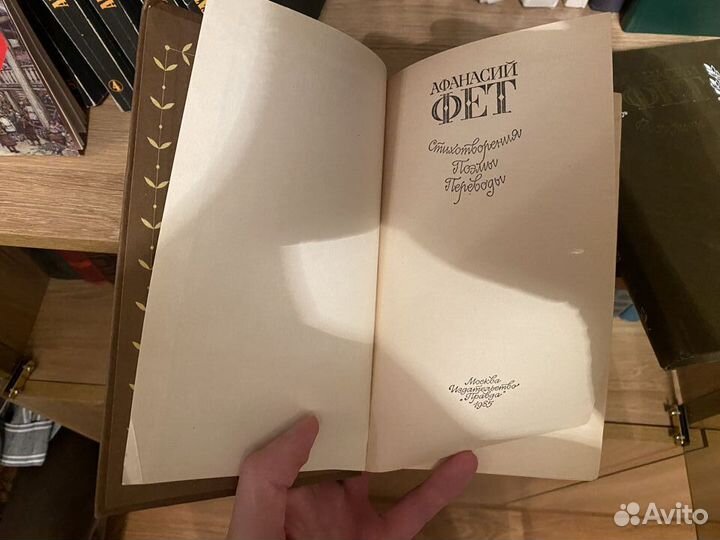 Афанасий Фет Собрание сочинений в 2 томах