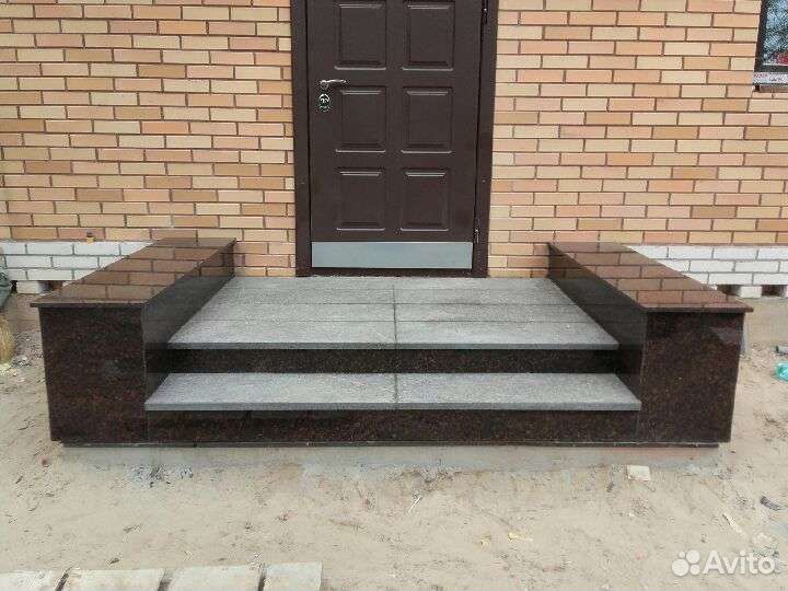 Крыльцо Уличная лестница ступень с площадкой