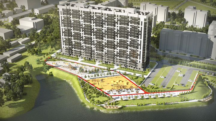 2-к. квартира, 72,5 м², 3/19 эт.