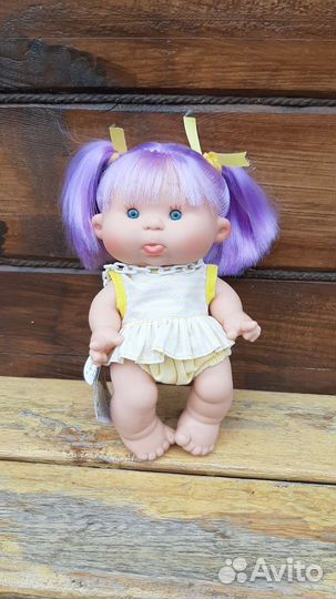 Пупсы ванильные с волосами, 26см. Испания