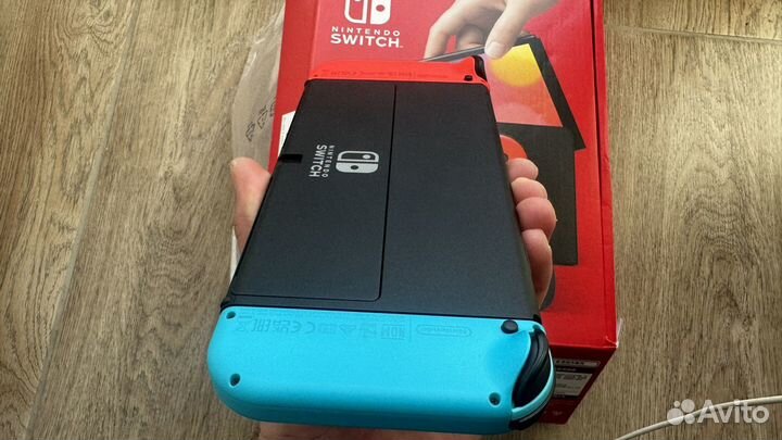 Новая Прошитая Nintendo Switch Oled 192 gb