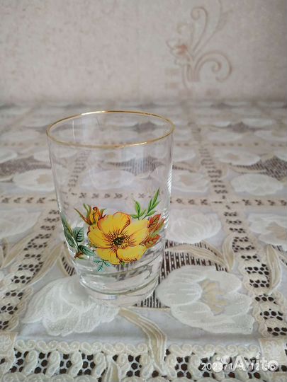 Бокалы из богемского стекла