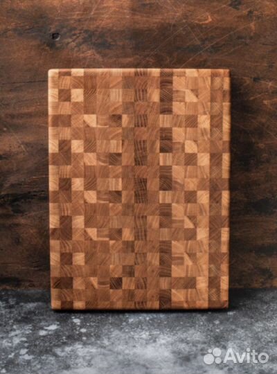 Дубовые торцевые разделочные доски