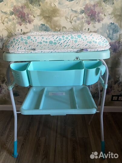Пеленальный столик с ванночкой
