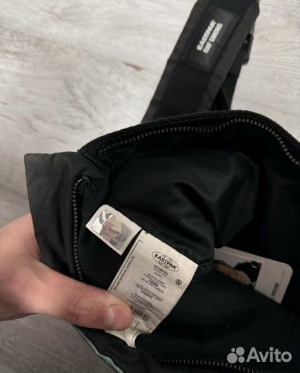 Raf Simons x Eastpak Punk Poster Waistbag оригинал