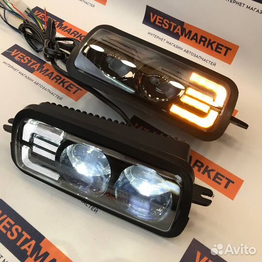 Подфарники (надфарники) LED 