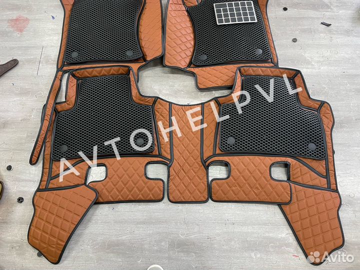 3D коврики toyota Prado 150