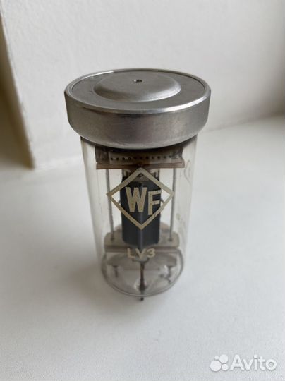 Радиолампа WF LV3 1959 года
