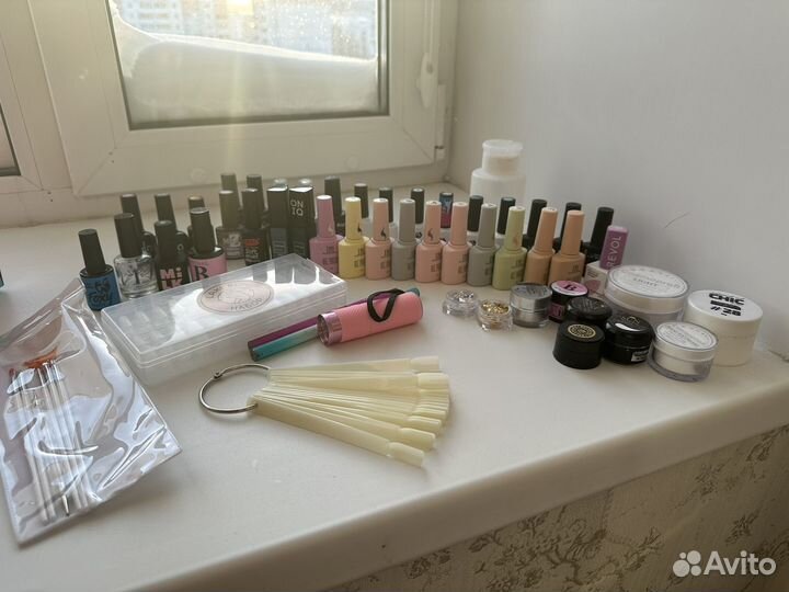 Полный набор материалов для маникюра