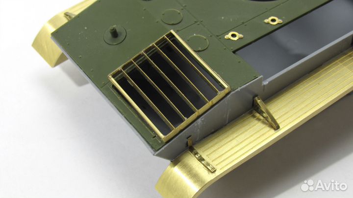 Микродизайн Т-70Б Надгусеничные полки, 1/35